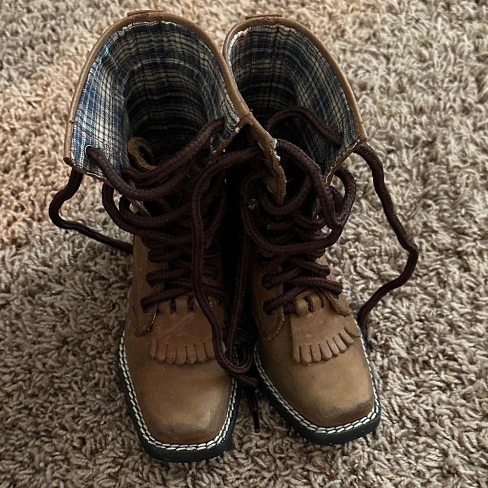 Kids Brown Boots